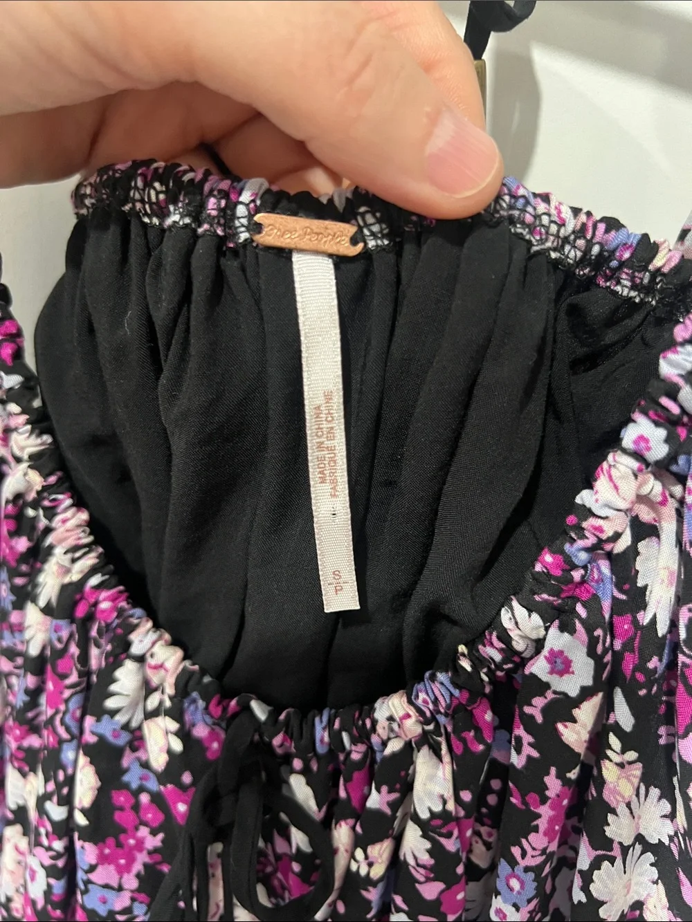 Free People smocked halter