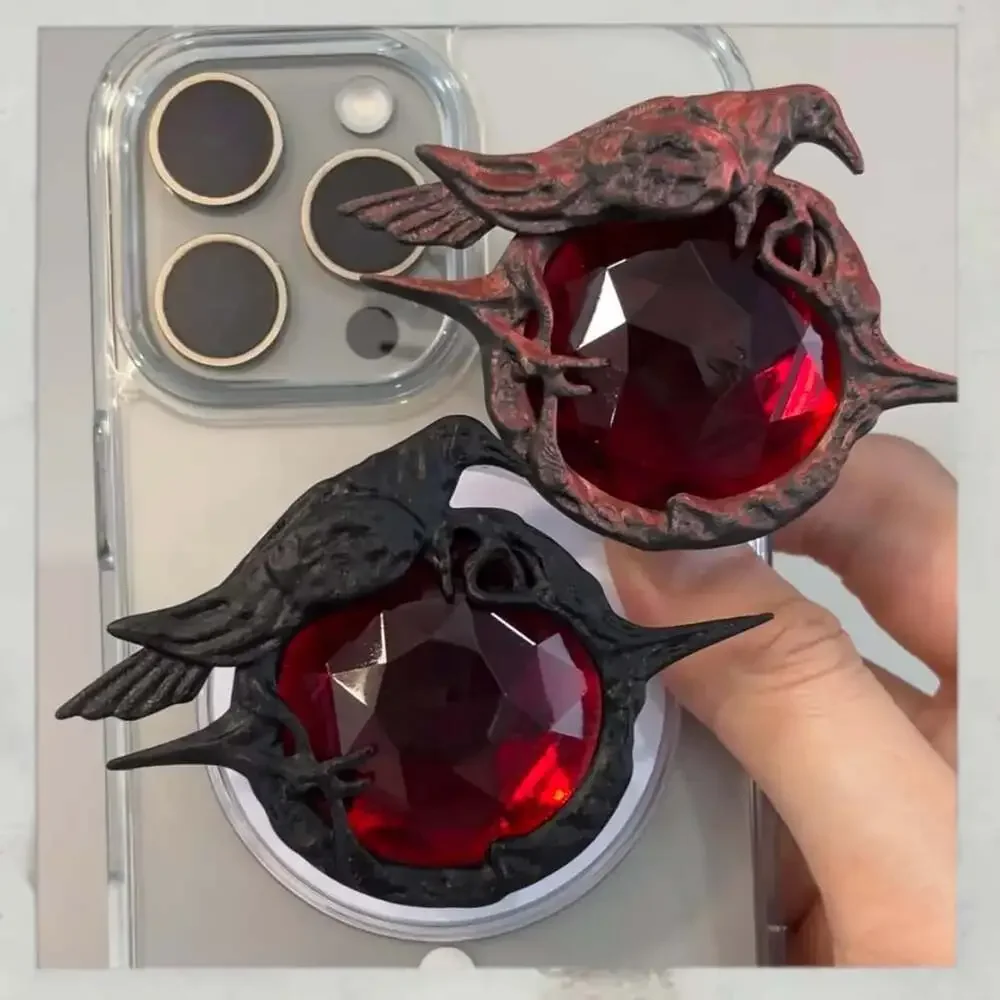 Sylus Mephisto Crow Stand, Magnetic Phone Holder, Love and Deepspace 3D Printed