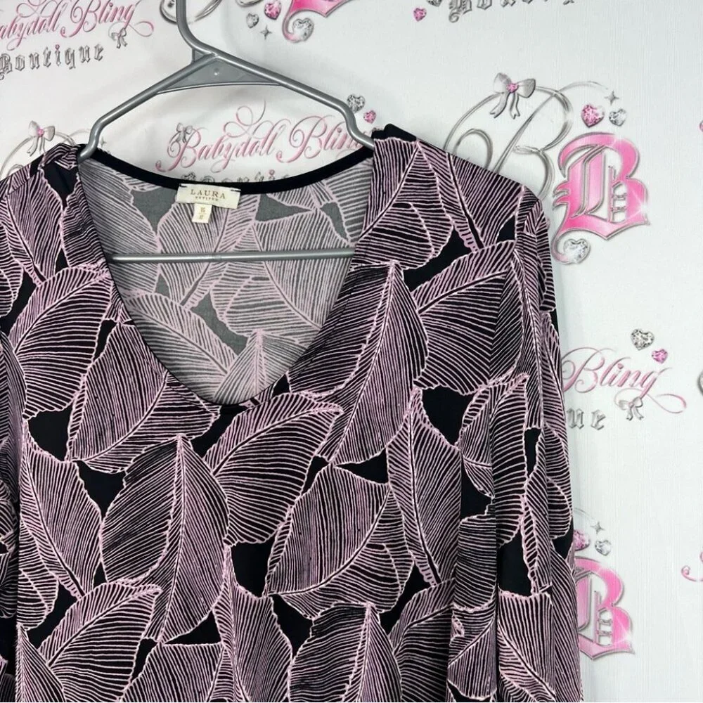 laura petites chic purple