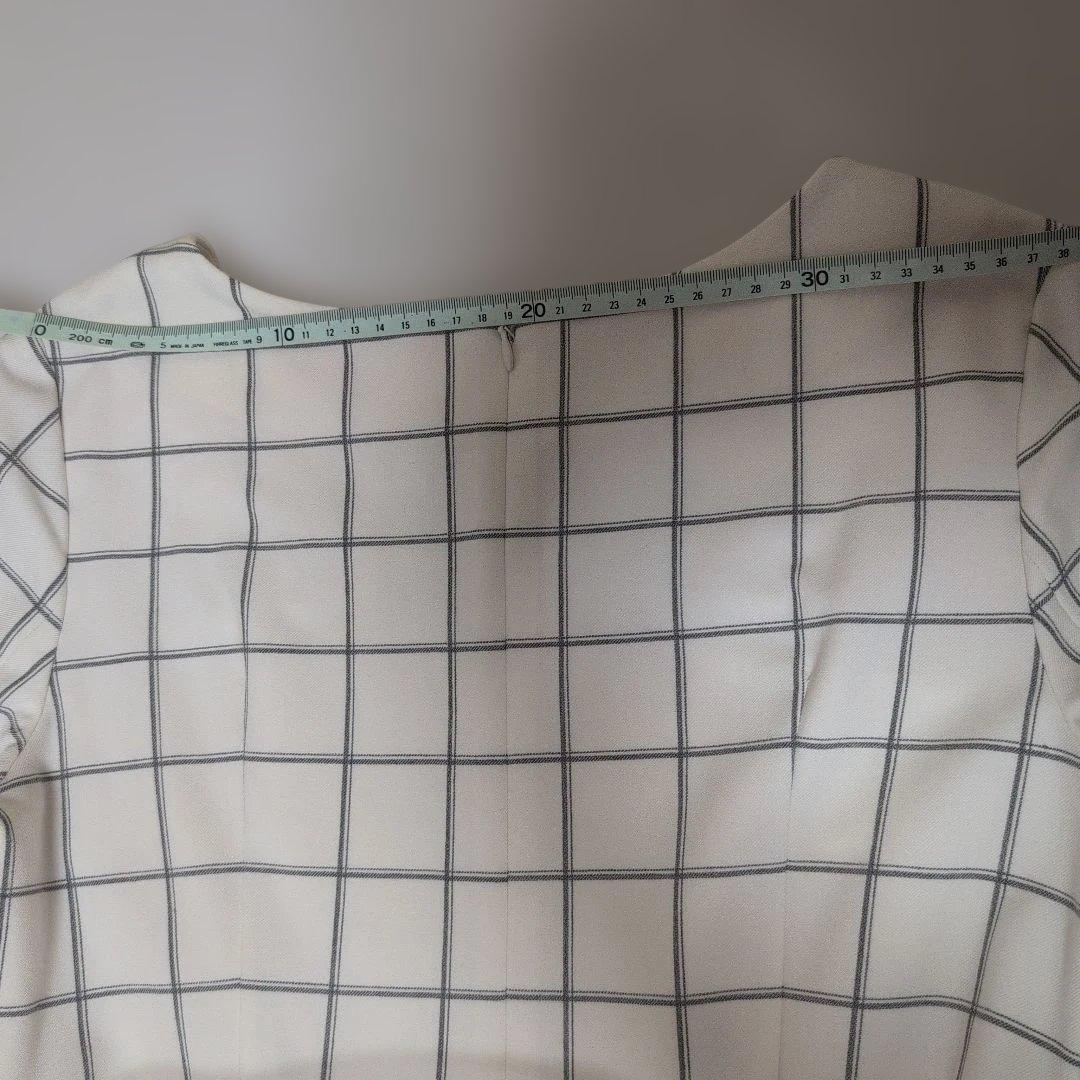 【Stain】Onward Kashiyama anySiS Knee-length Dress Plaid Pattern
