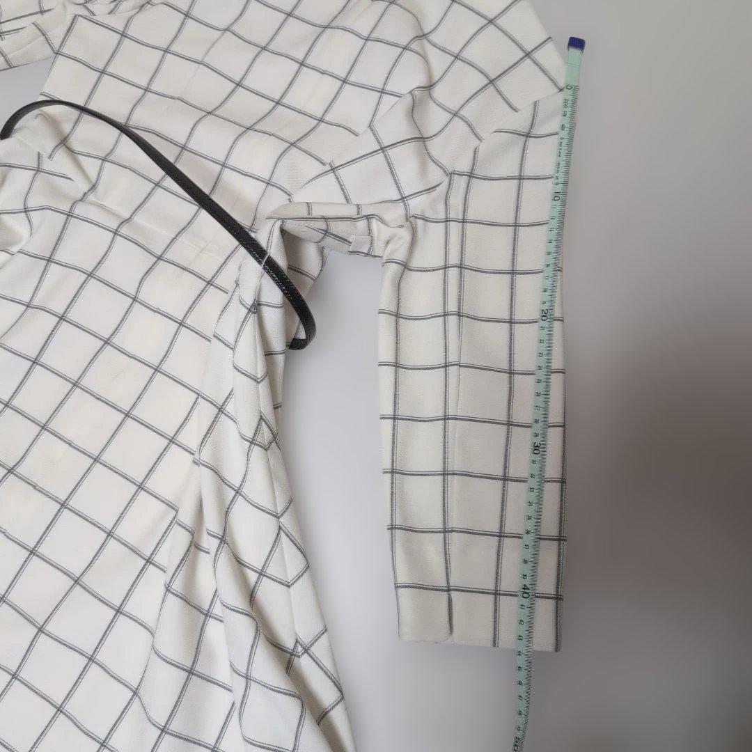【Stain】Onward Kashiyama anySiS Knee-length Dress Plaid Pattern