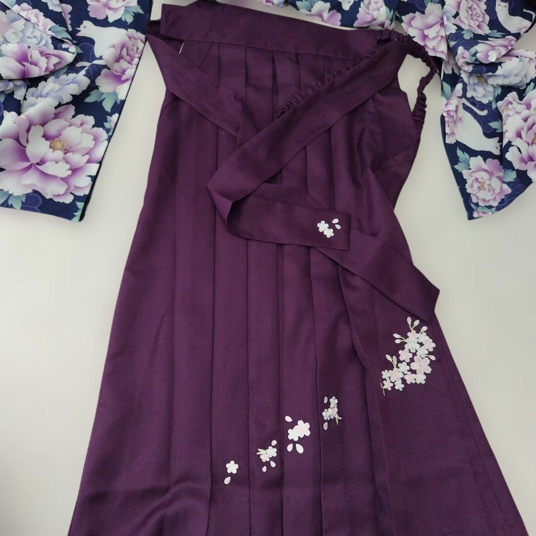 Floral Print Flare Sleeve Kimono Dress