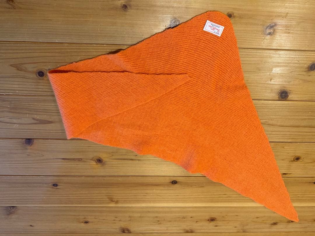 Bshop Mixed Wool Triangle Scarf Muffler