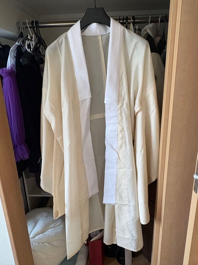Soubien Floral Long Hakama Cream