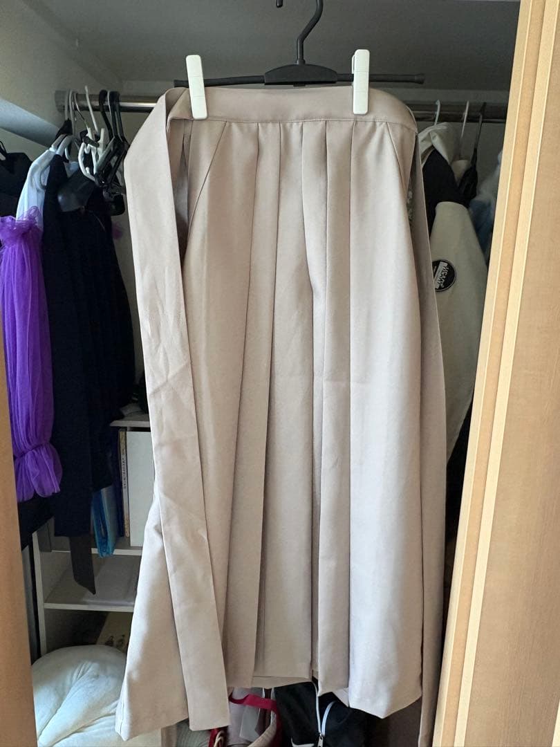 Soubien Floral Long Hakama Cream