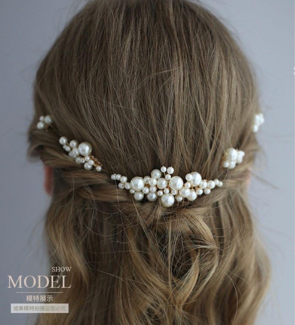 Graduation Ceremony Spring Kimono Wedding Hairpin Set of 7 Pearls Formal New Choice Available