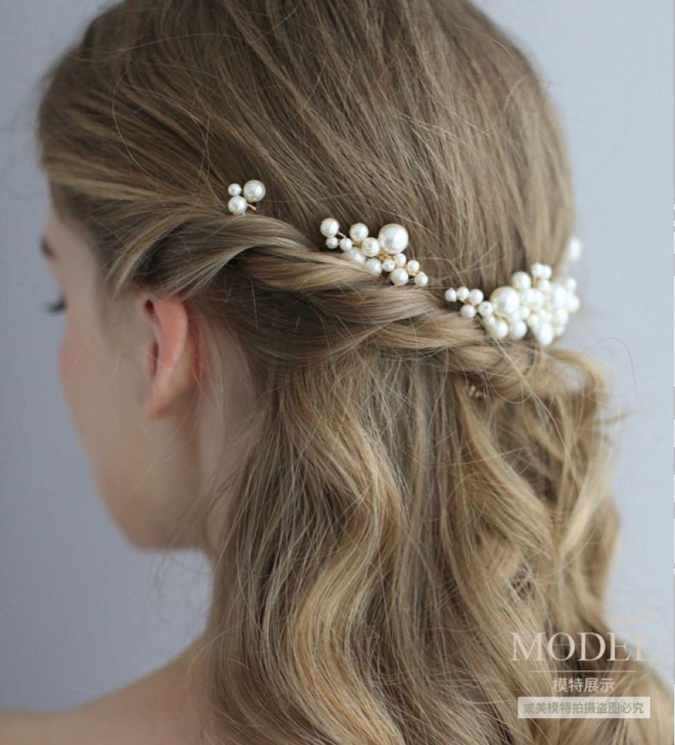 Graduation Ceremony Spring Kimono Wedding Hairpin Set of 7 Pearls Formal New Choice Available
