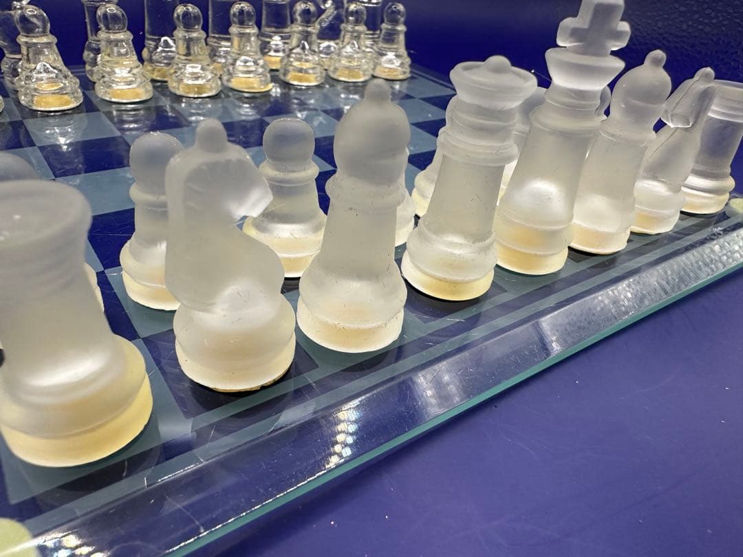 Glass Chess Set