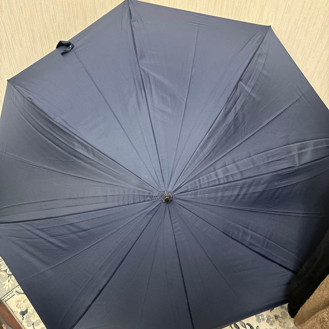 New Polo Ralph Lauren Umbrella - Navy, 65cm, Wind-Resistant
