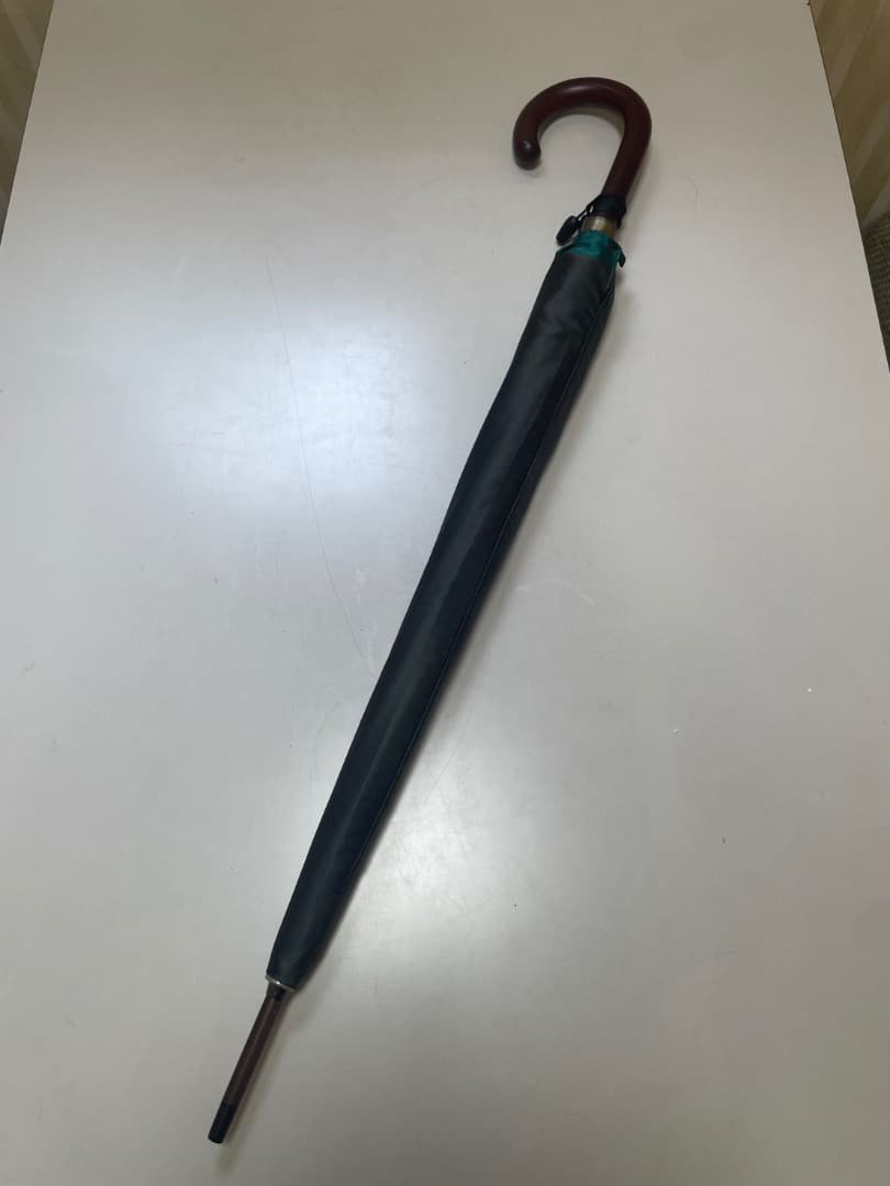 Maehara Koei Shoten 16-Rib Plain Long Umbrella / Green